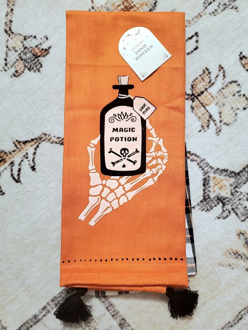 MAGIC POTION Halloween Kitchen Towel